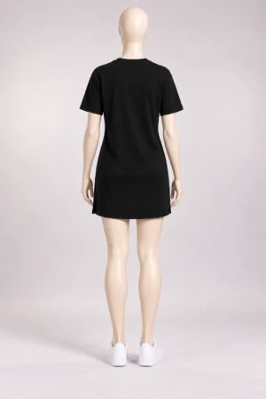 Alo Women's Cotton Essentials Short-Sleeve T-Shirt Dress - Image 4