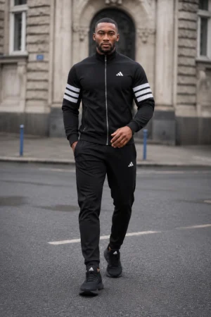 Black Adidas Tracksuit