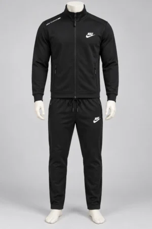 Nike Tracksuit 2 Pc set Black - Image 3
