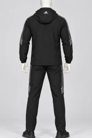 Graphite Adidas tracksuit - Image 3